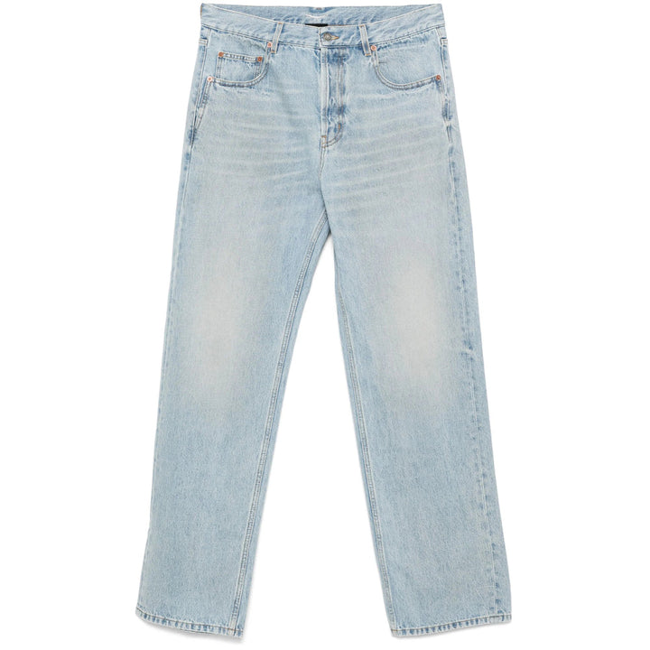 Saint Laurent Blue Denim - Regular & Straight-Leg Jeans Men