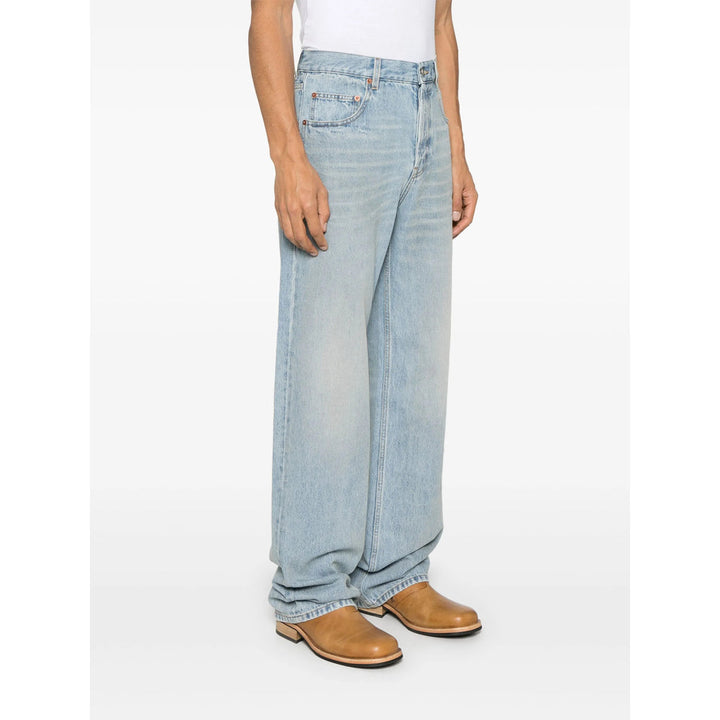 Saint Laurent Blue Denim - Regular & Straight-Leg Jeans Men