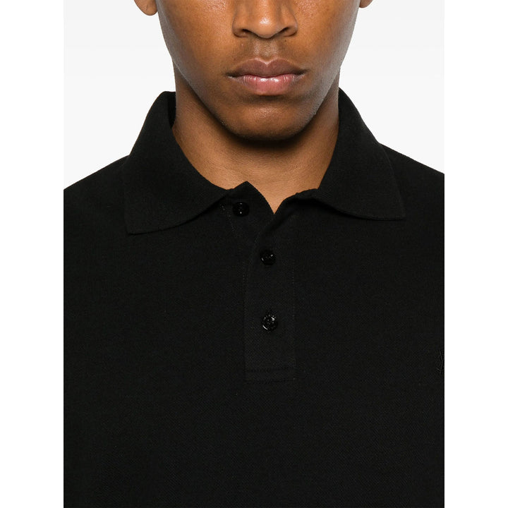 Saint Laurent Black Polo Shirts Men