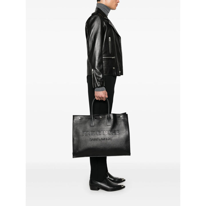 Saint Laurent Black Tote Bags Men