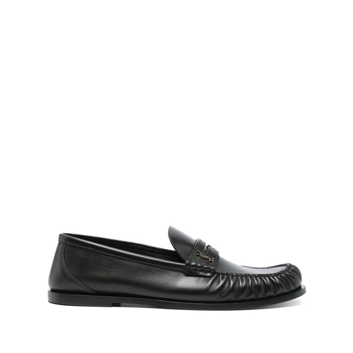 Saint Laurent Black Loafers Men