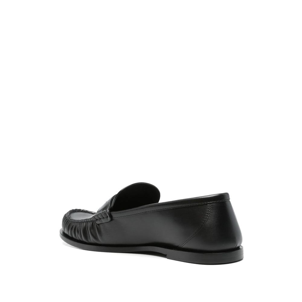 Saint Laurent Black Loafers Men