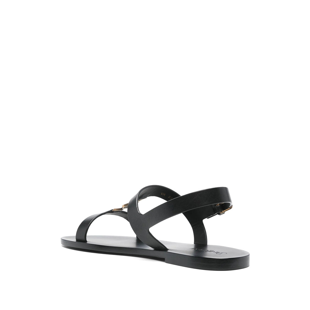Saint Laurent Black Sandals Men