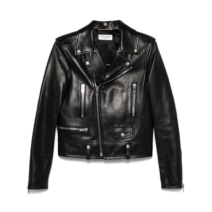 Saint Laurent Black Jackets - Biker Jackets Women