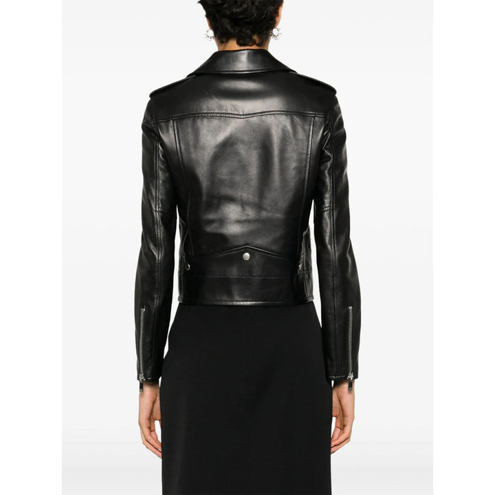 Saint Laurent Black Jackets - Biker Jackets Women