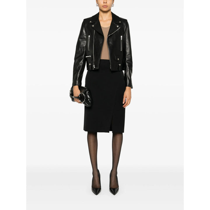 Saint Laurent Black Jackets - Biker Jackets Women