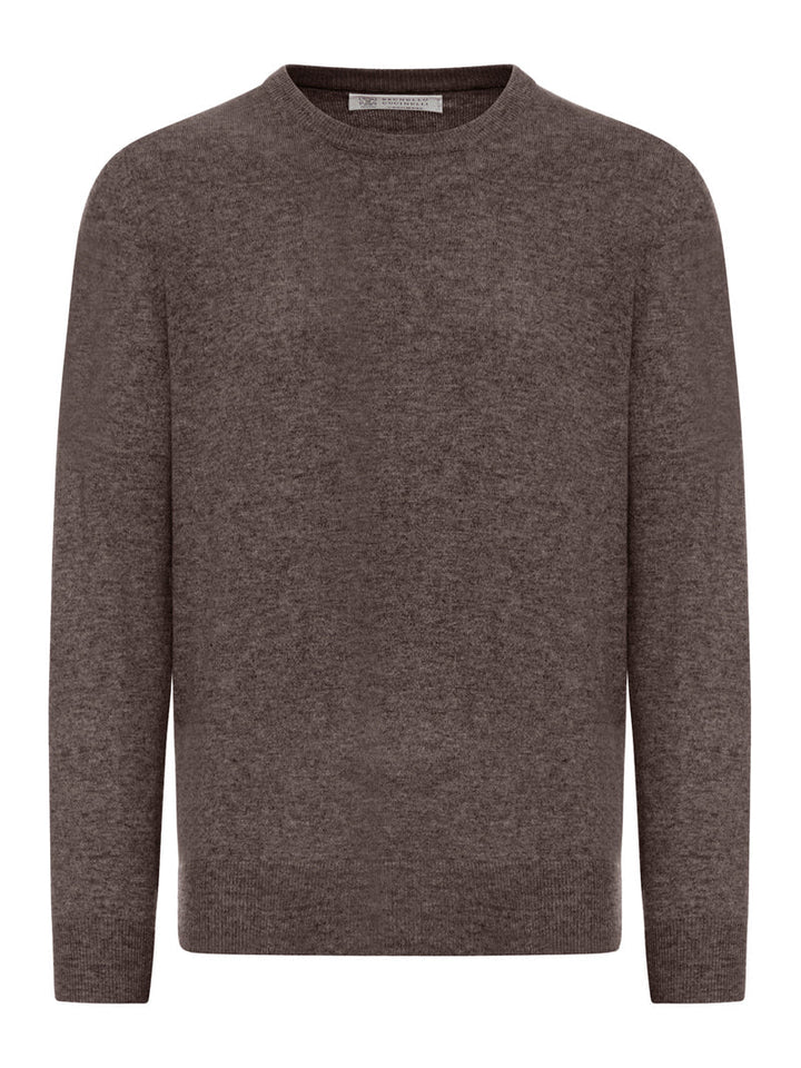 Brunello Cucinelli Men Essential Crew Neck Cashmere Sweater