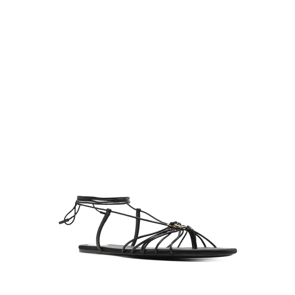 Saint Laurent Black Sandals Women
