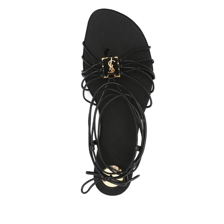 Saint Laurent Black Sandals Women