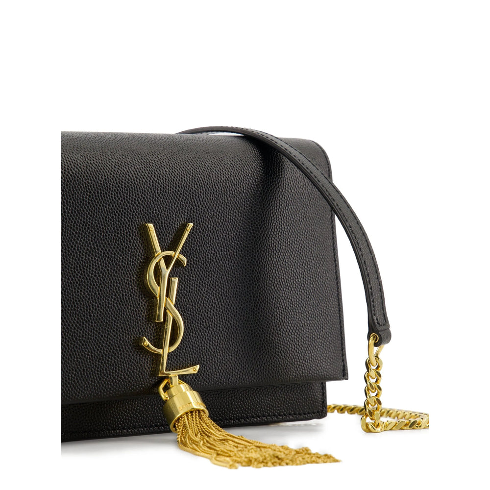 Saint Laurent Black Satchels & Cross Body Bags Women