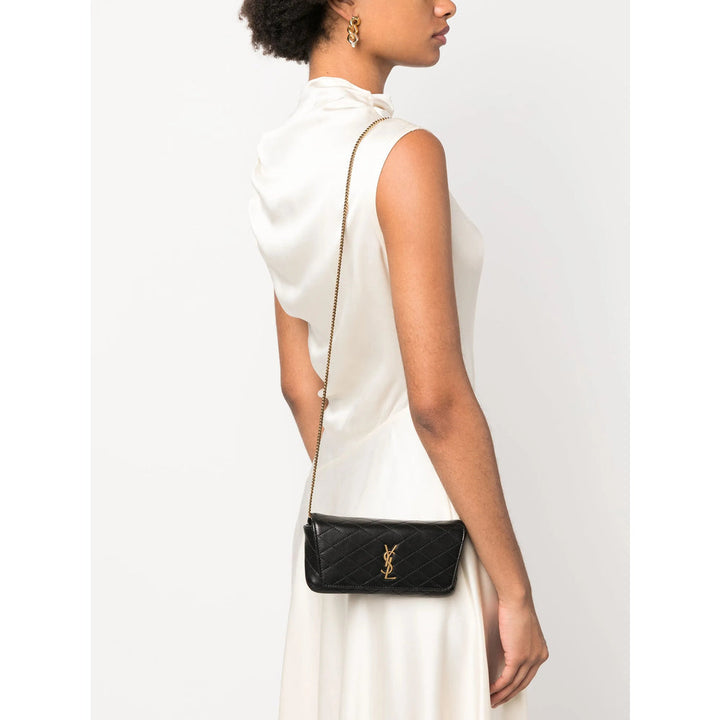 Saint Laurent Black Shoulder Bags Women