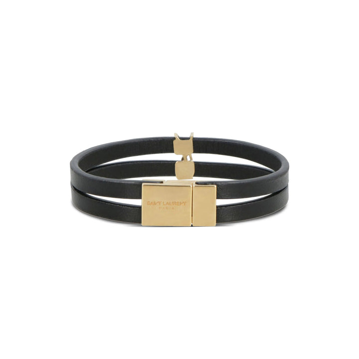 Saint Laurent Black Bracelets Men