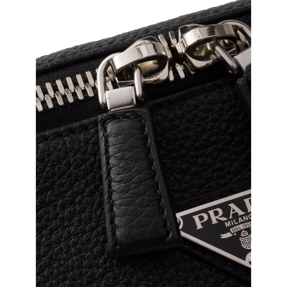 Prada Black Shoulder Bags Men
