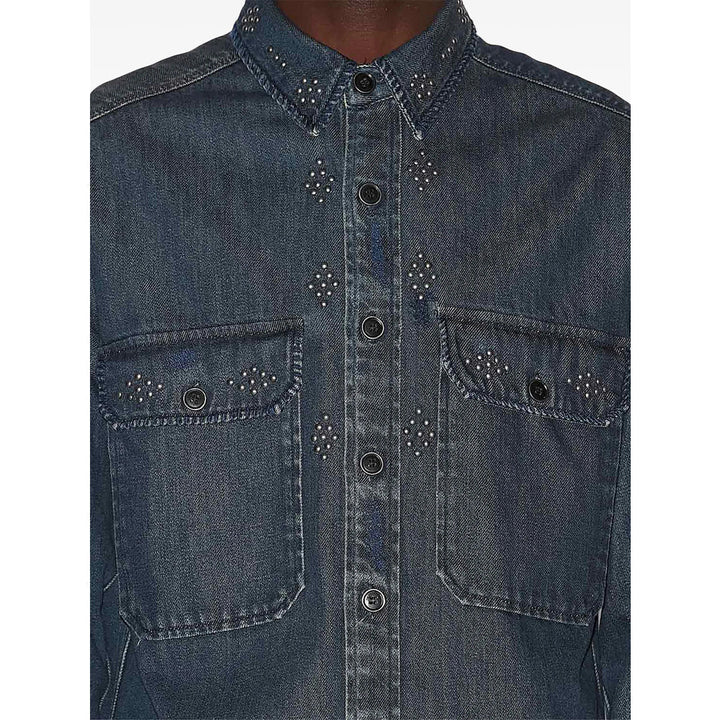 Isabel Marant Blue Shirts Men