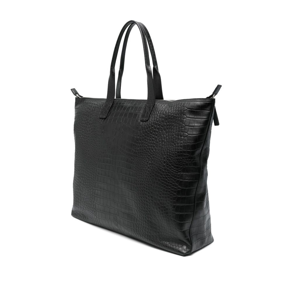 Dolce & Gabbana Black Tote Bags Men
