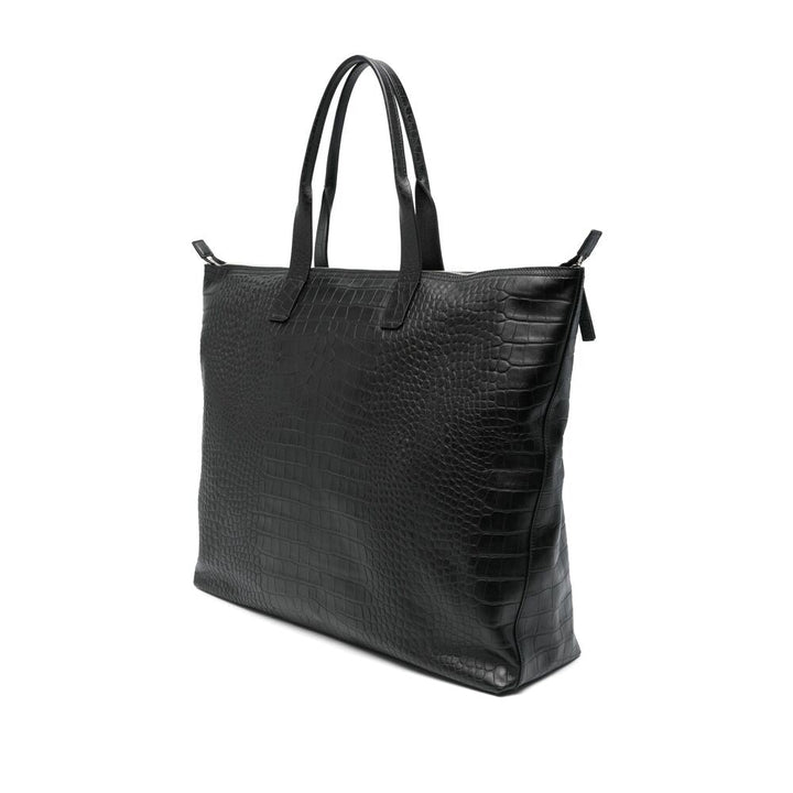 Dolce & Gabbana Black Tote Bags Men