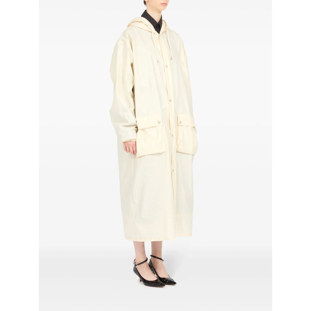 Maison Margiela Neutrals Coats - Single Breasted Coats Women