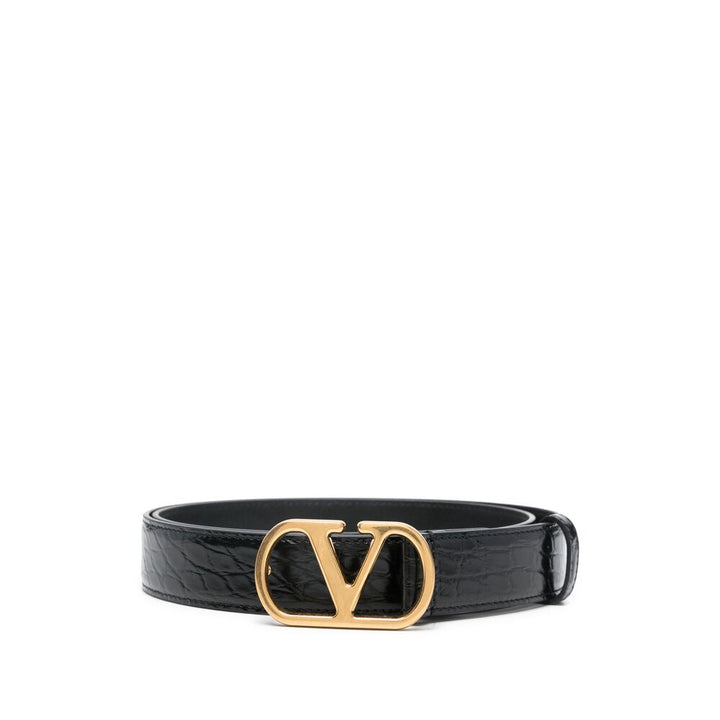 Valentino Garavani Black Belts Men