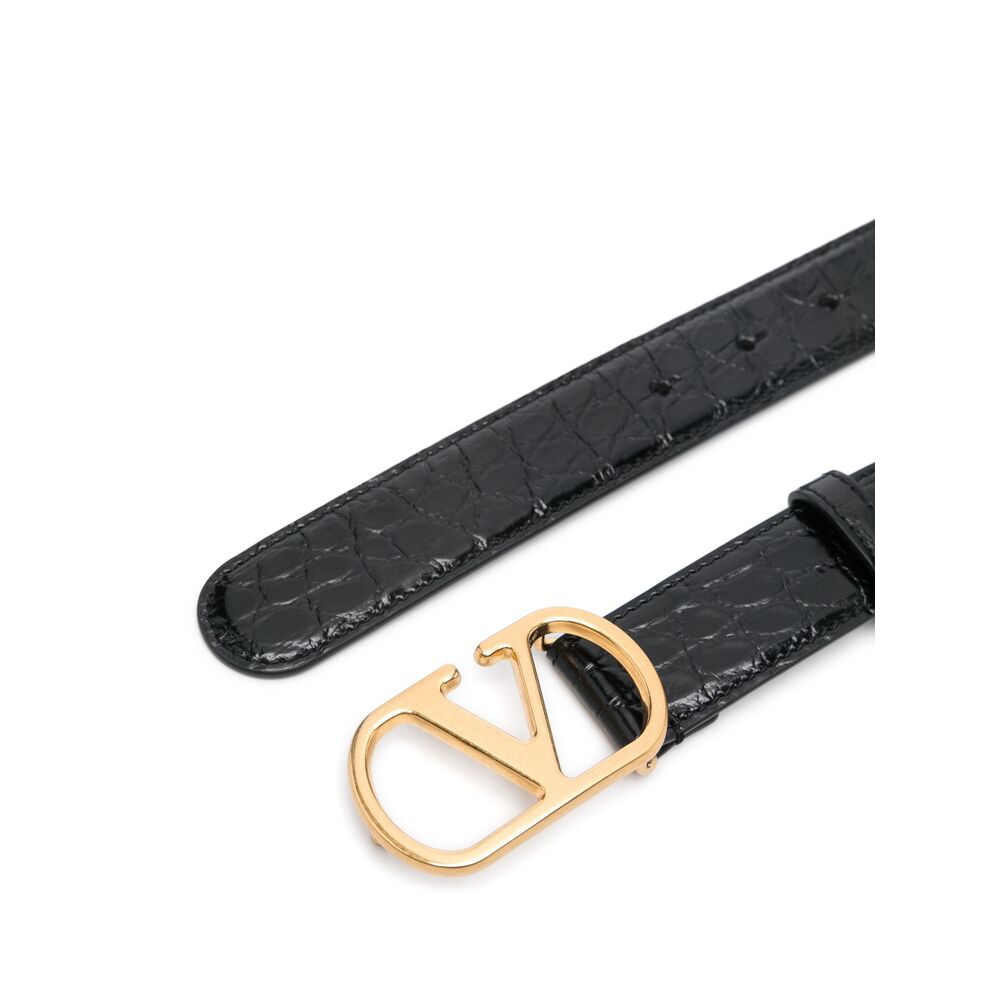 Valentino Garavani Black Belts Men