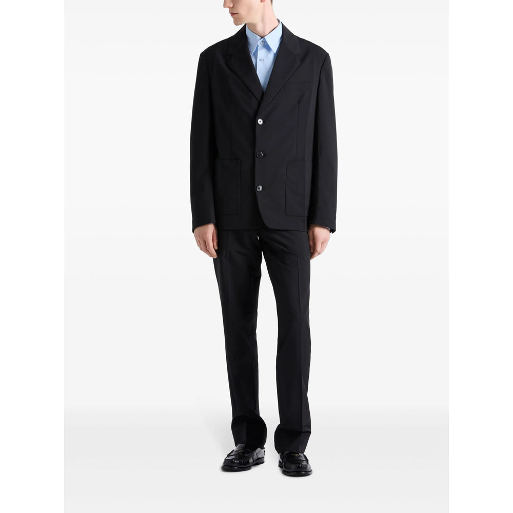 Prada Black Jackets - Blazers Men