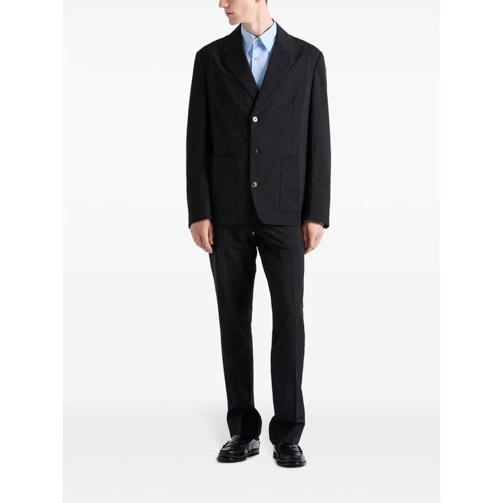 Prada Black Jackets - Blazers Men