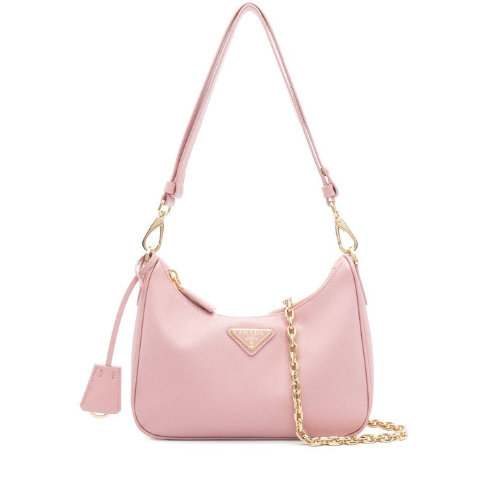 Prada Pink Shoulder Bags Women