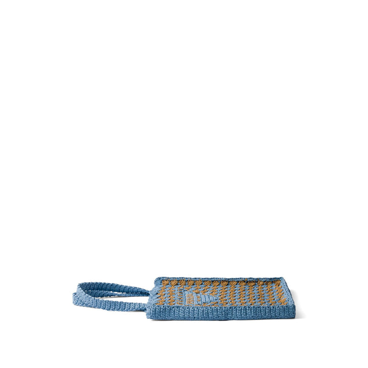 Prada Blue Tote Bags Women