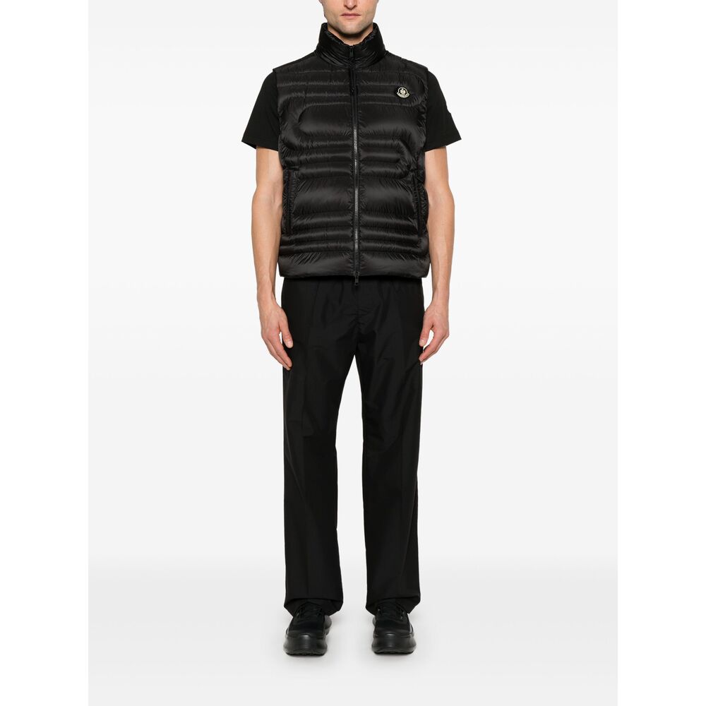 Moncler Black Jackets - Waistcoats & Gilets Men