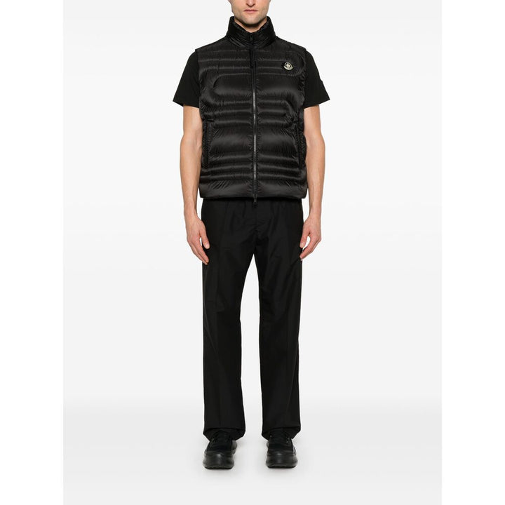 Moncler Black Jackets - Waistcoats & Gilets Men