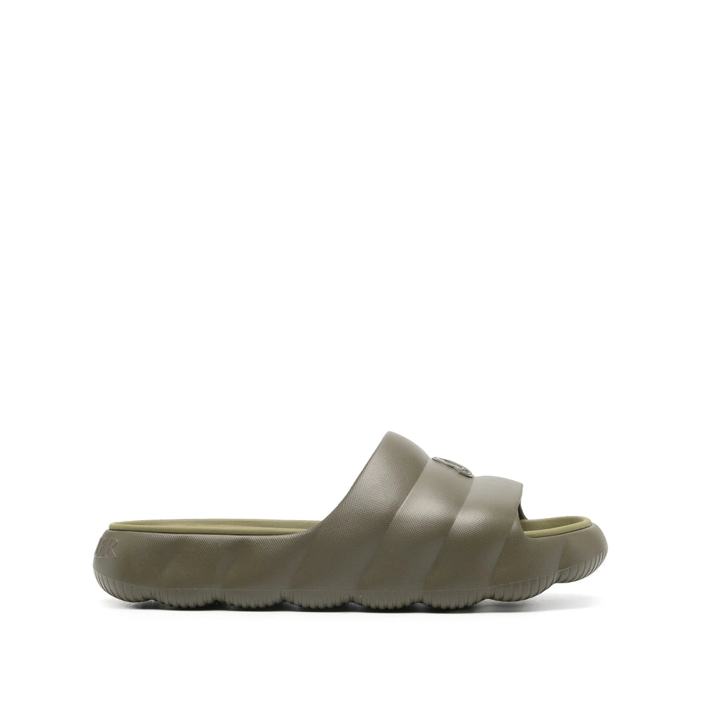 Moncler Green Flip-Flops & Slides Men