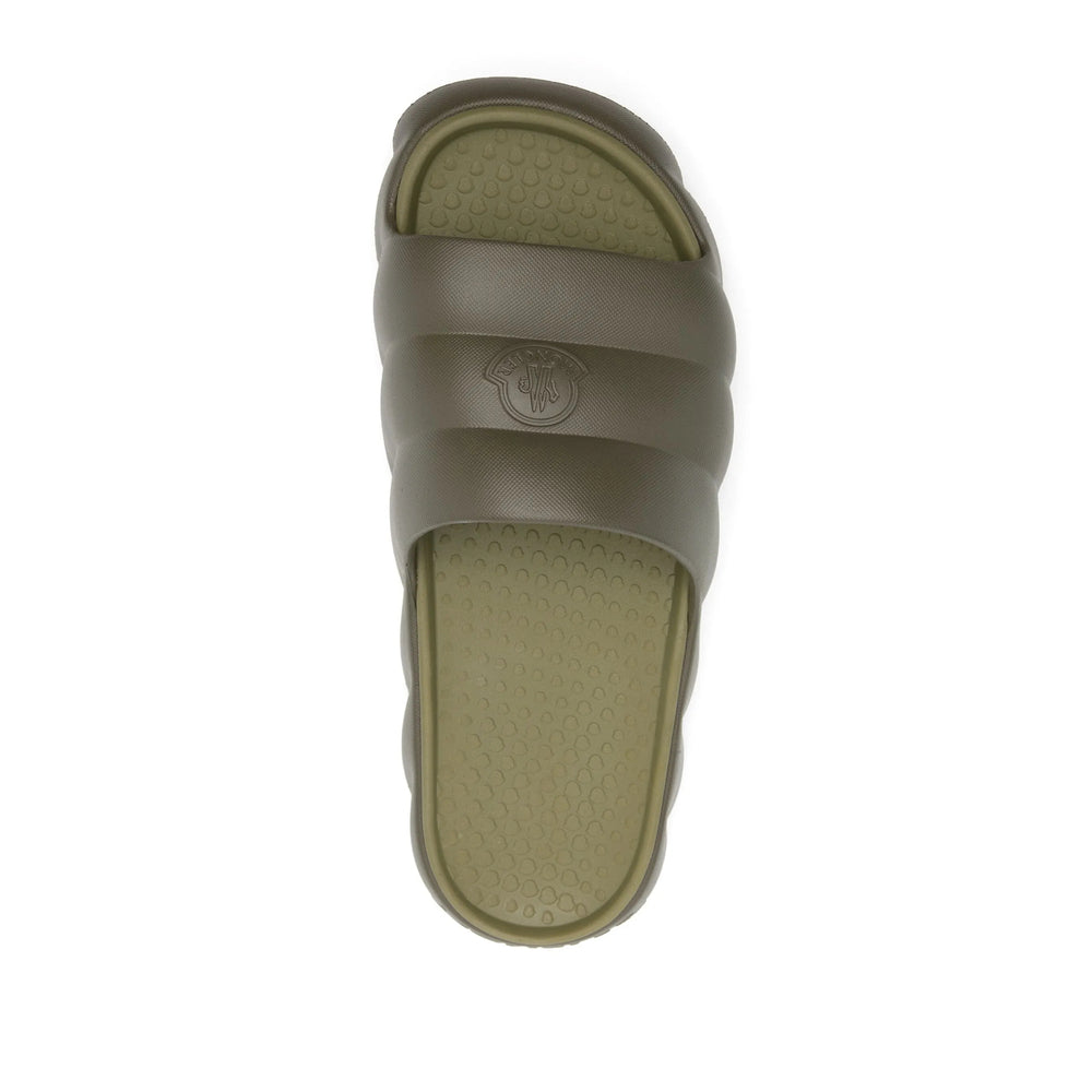 Moncler Green Flip-Flops & Slides Men