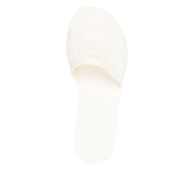 Moncler White Flip-Flops & Slides Women