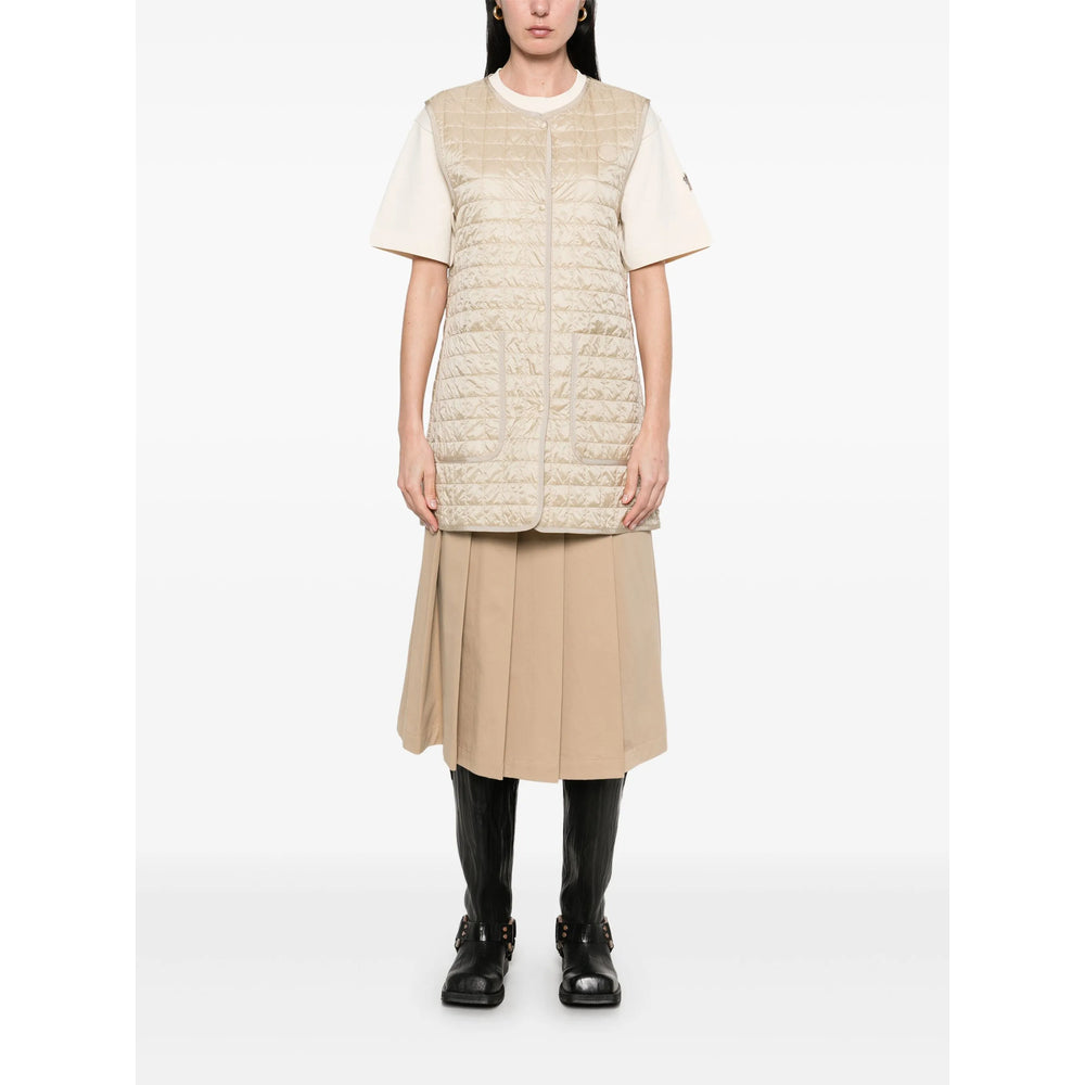 Moncler Neutrals Coats - Trench & Raincoats Women