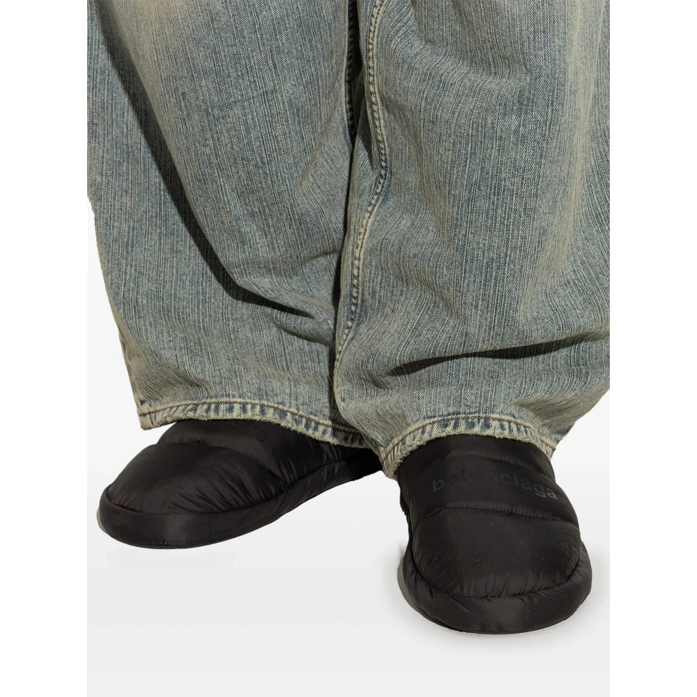 Balenciaga Black Slippers Men