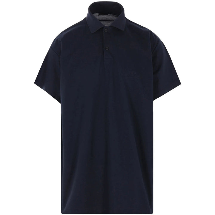 Balenciaga Blue Polo Shirts Men