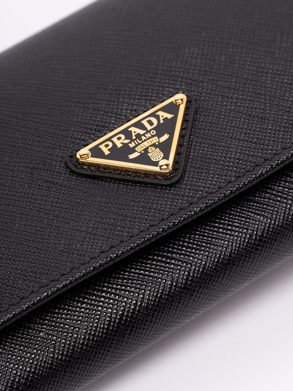 Prada Women Large Saffiano Leather Wallet