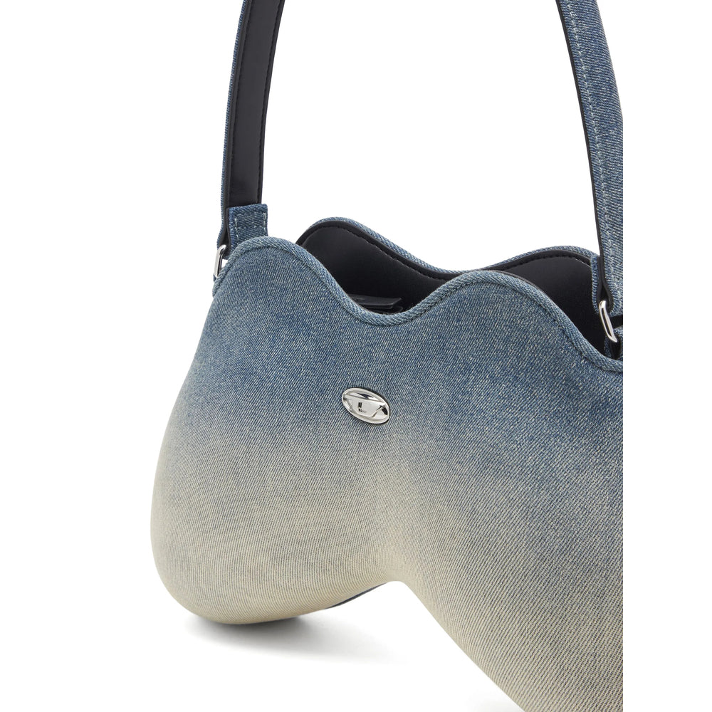 Diesel Blue Shoulder Bags Women