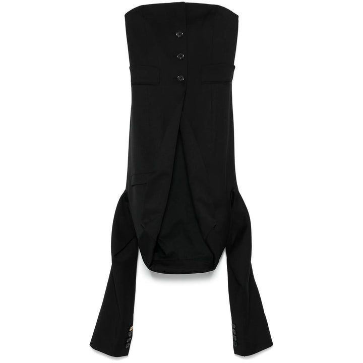 Moschino Black Tops - Vests & Tank Tops Women