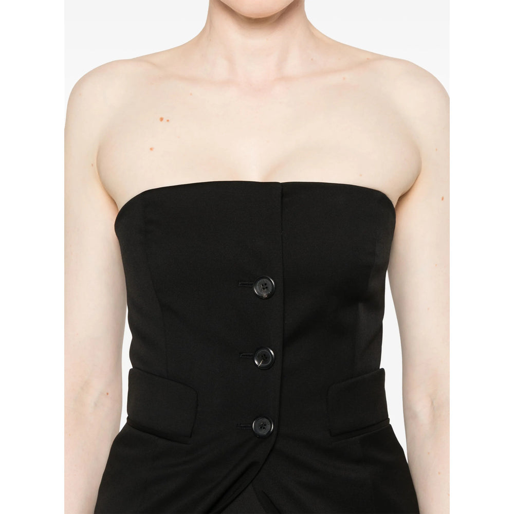Moschino Black Tops - Vests & Tank Tops Women
