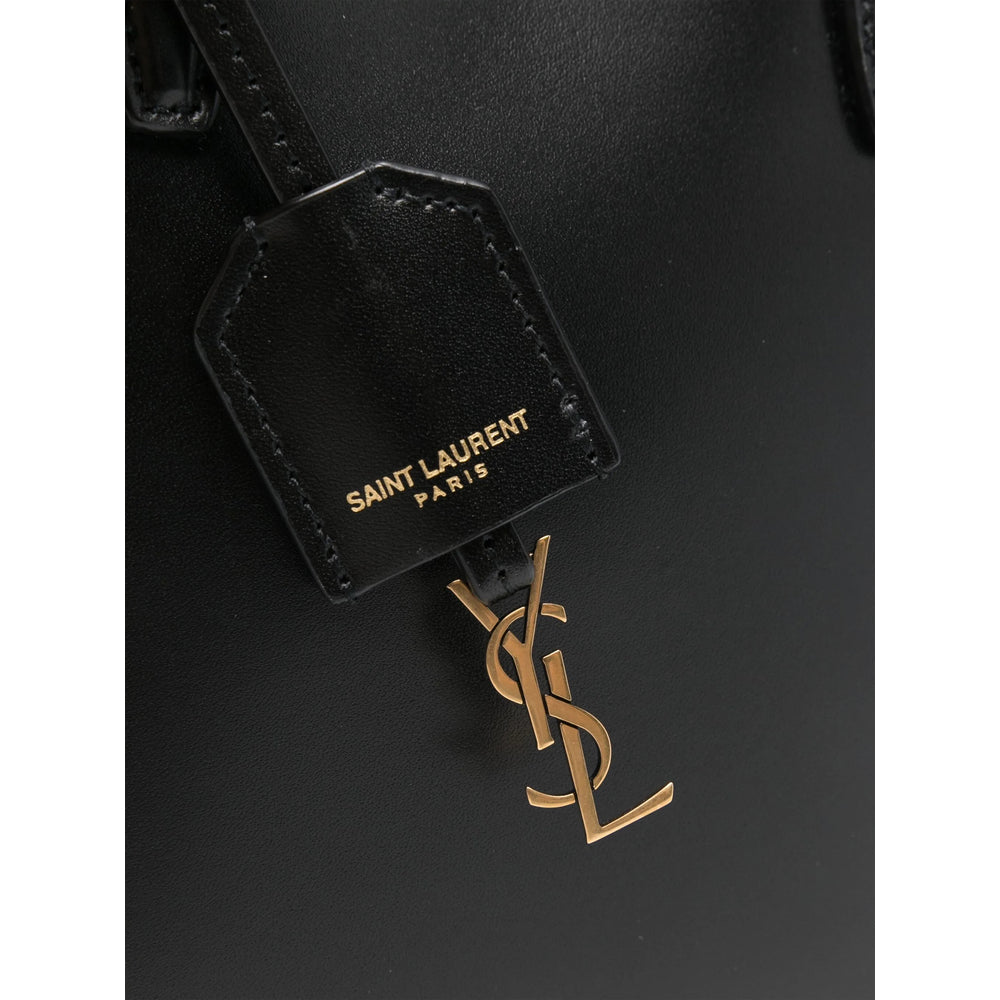 Saint Laurent Black Tote Bags Women