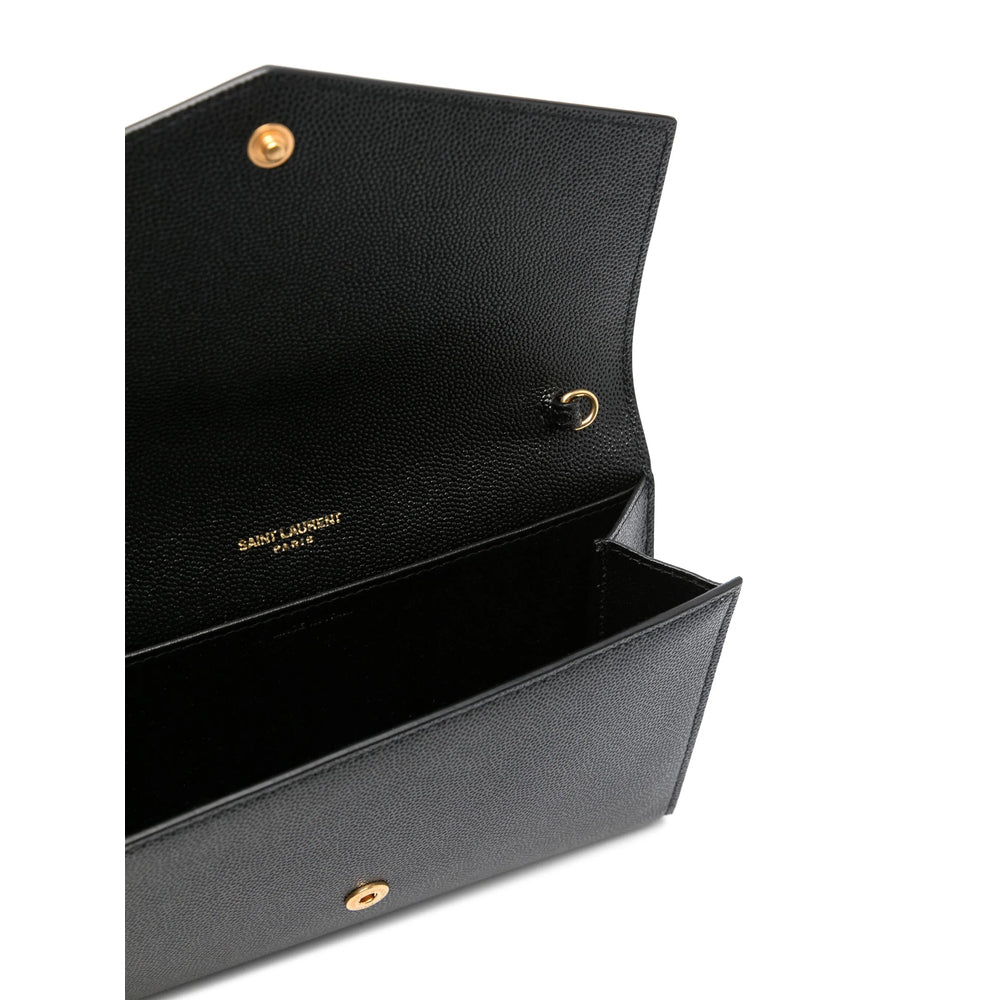 Saint Laurent Black Clutch Bags Women