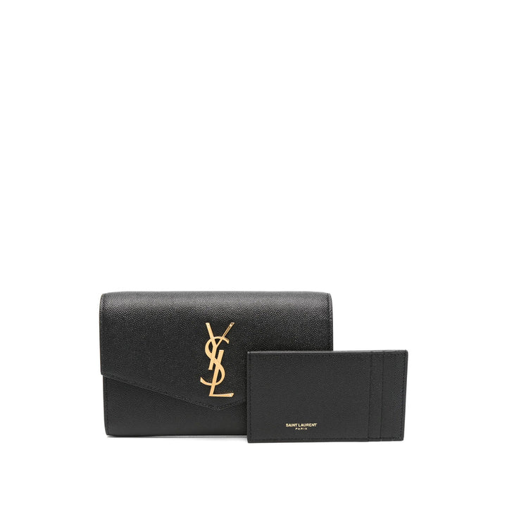 Saint Laurent Black Clutch Bags Women