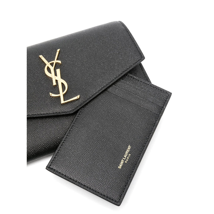 Saint Laurent Black Clutch Bags Women