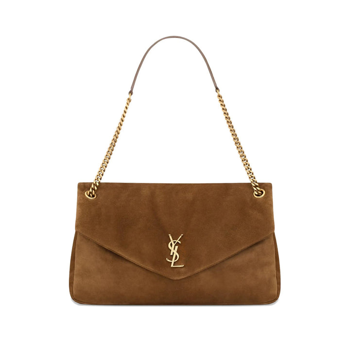 Saint Laurent Brown Shoulder Bags Women