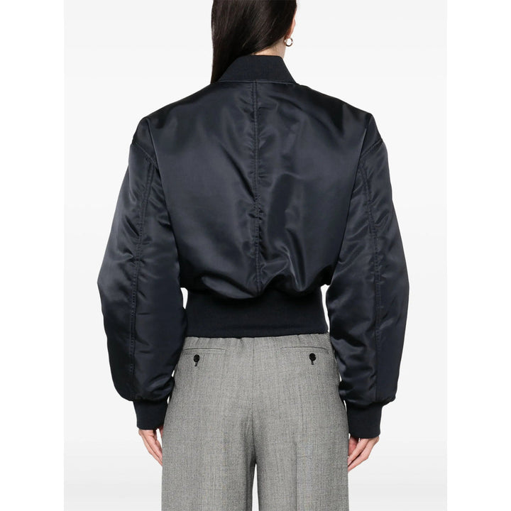 Saint Laurent Blue Jackets - Bomber Jackets Women