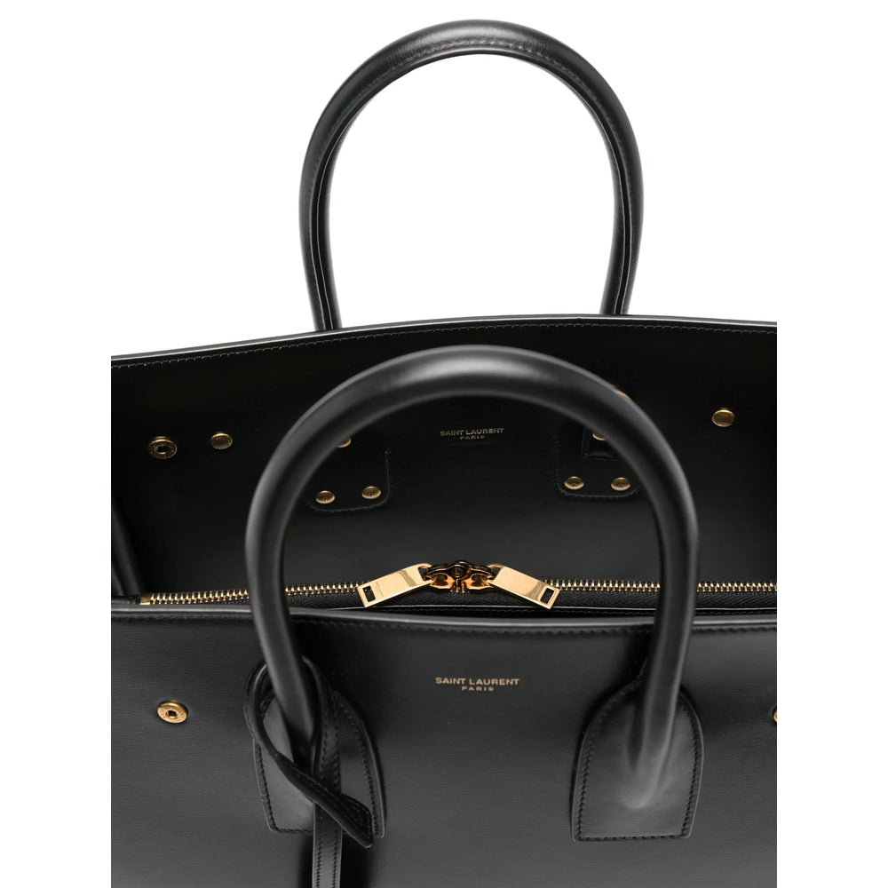 Saint Laurent Black Tote Bags Women