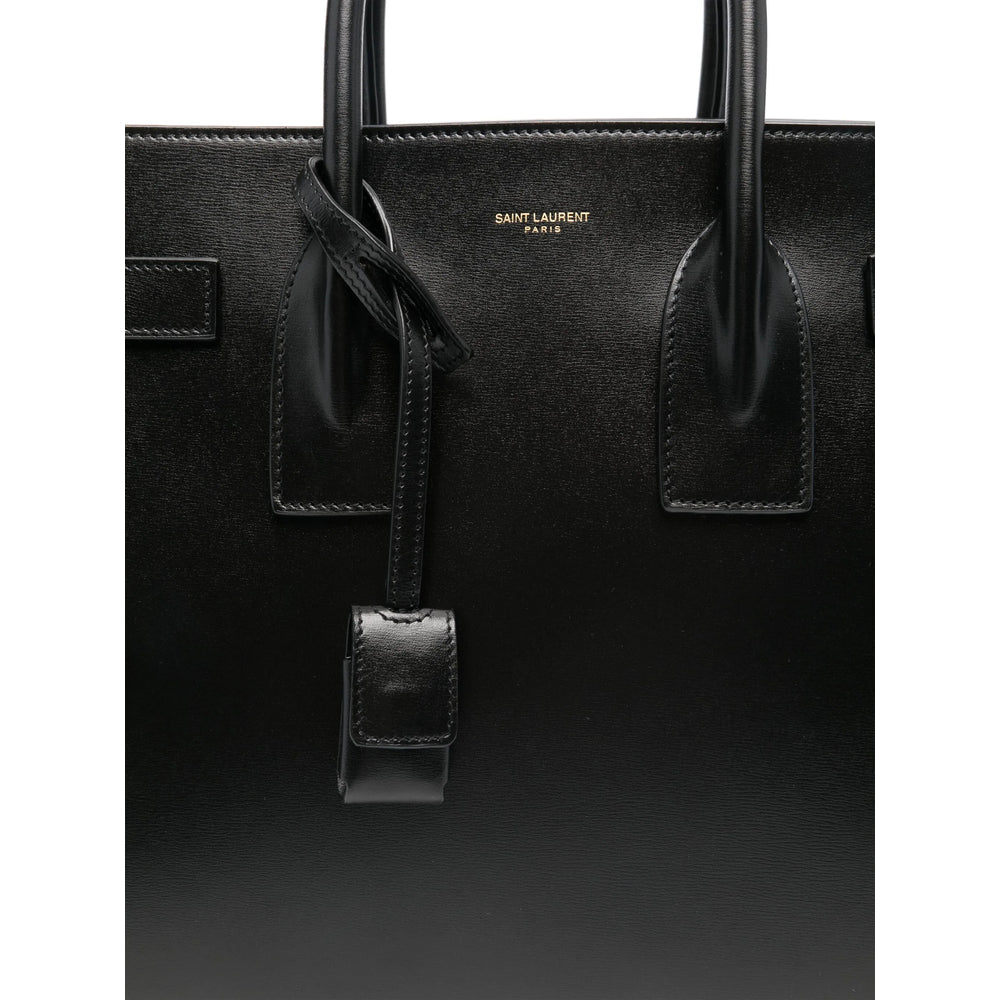 Saint Laurent Black Tote Bags Women