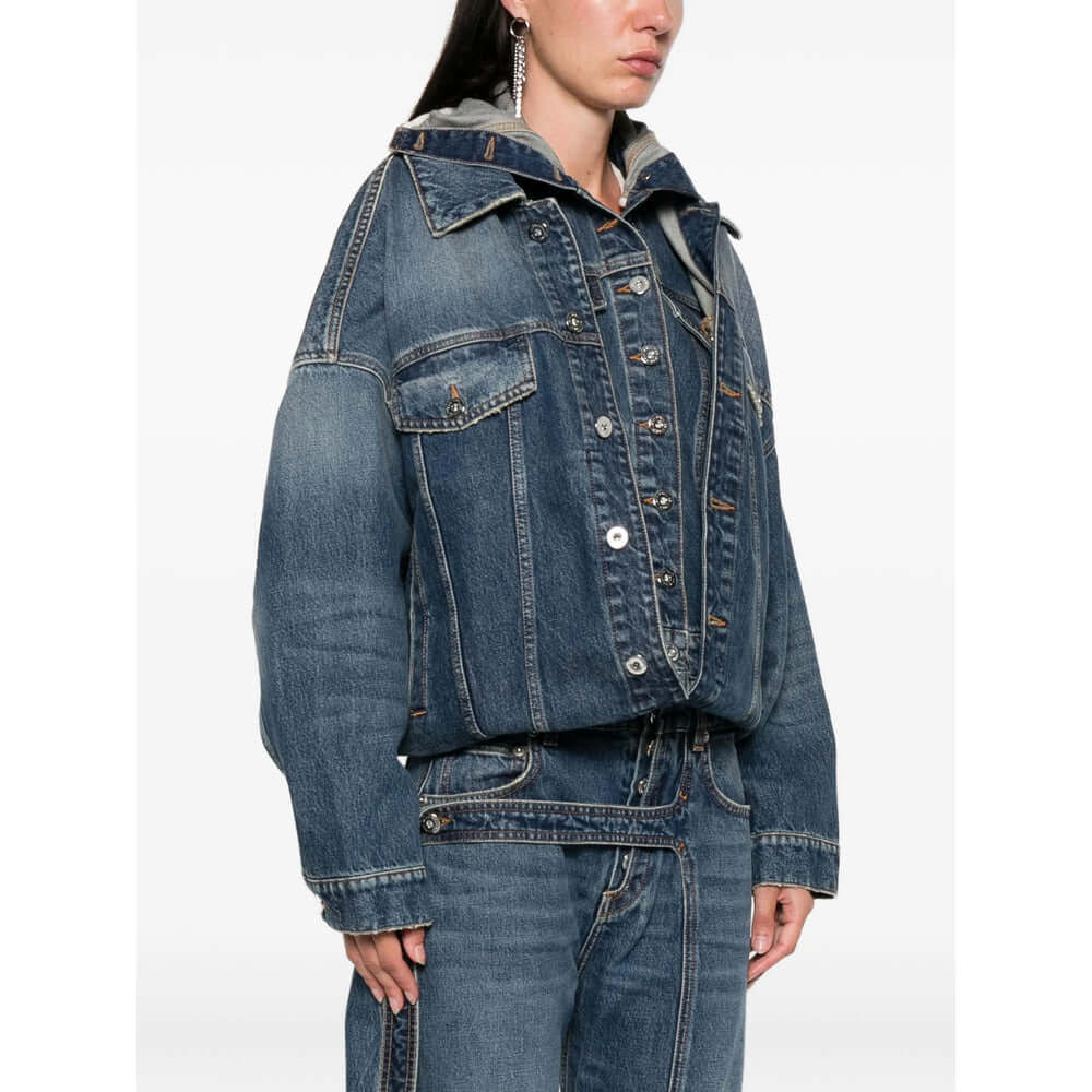Jean Paul Gaultier Blue Jackets - Denim Jackets Women