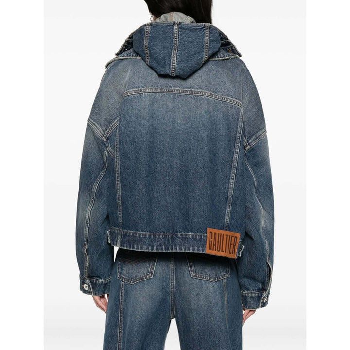 Jean Paul Gaultier Blue Jackets - Denim Jackets Women