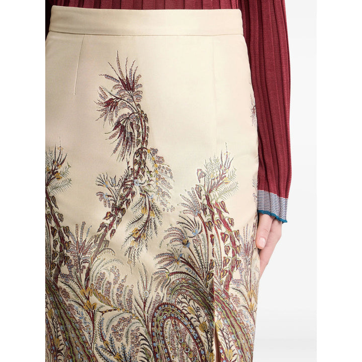 Etro Neutrals Skirts - A-Line Skirts Women